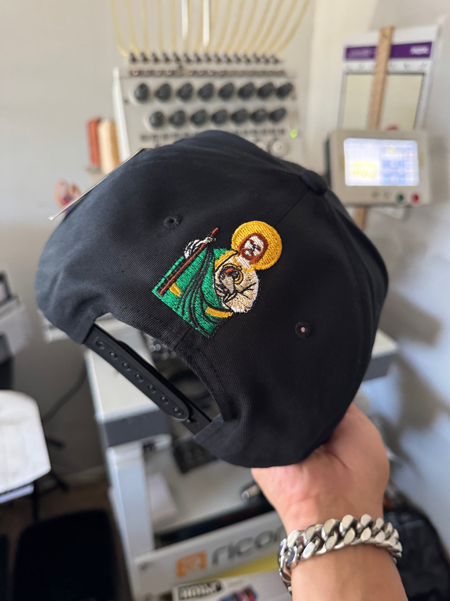 San Judas Tadeo Snapback – Divine Shield Edition Walk protected. Walk blessed. Walk royal.