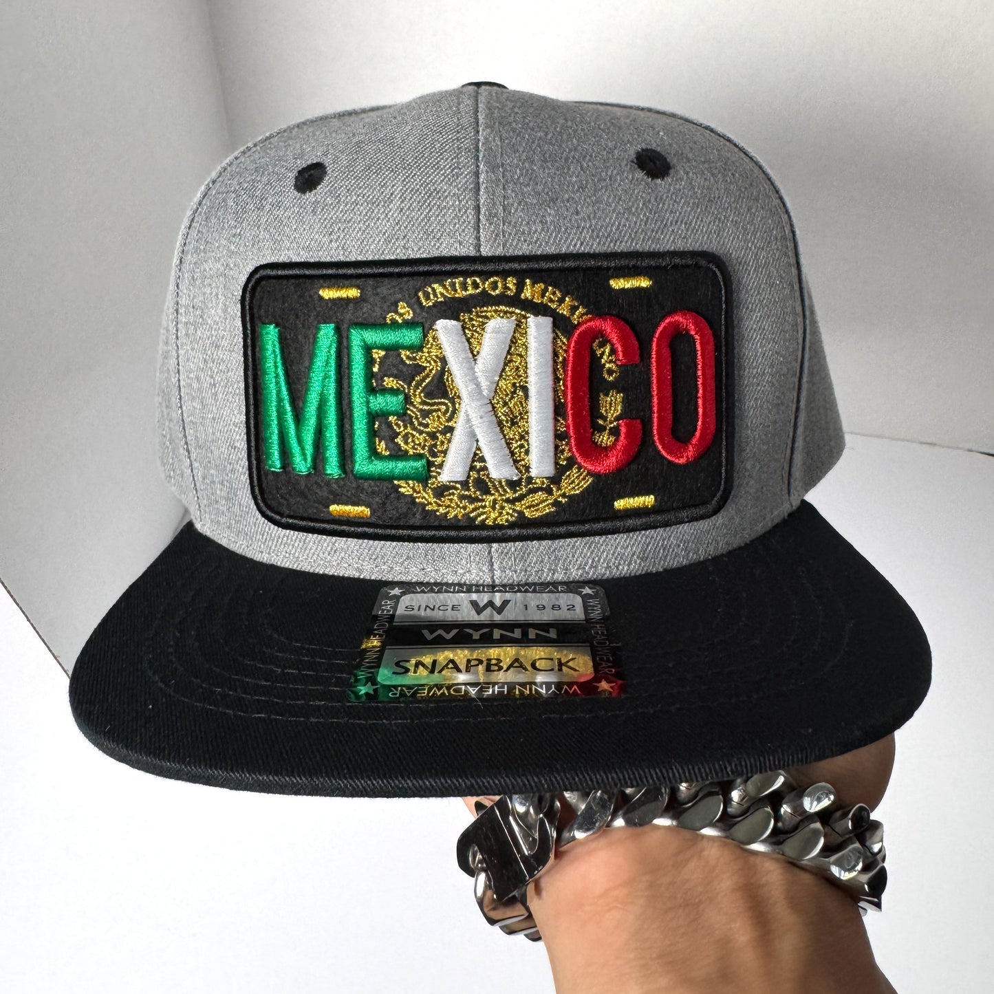 Mexico Snapback – License Plate Legacy Edition Ride for your roots. Represent with royal pride.