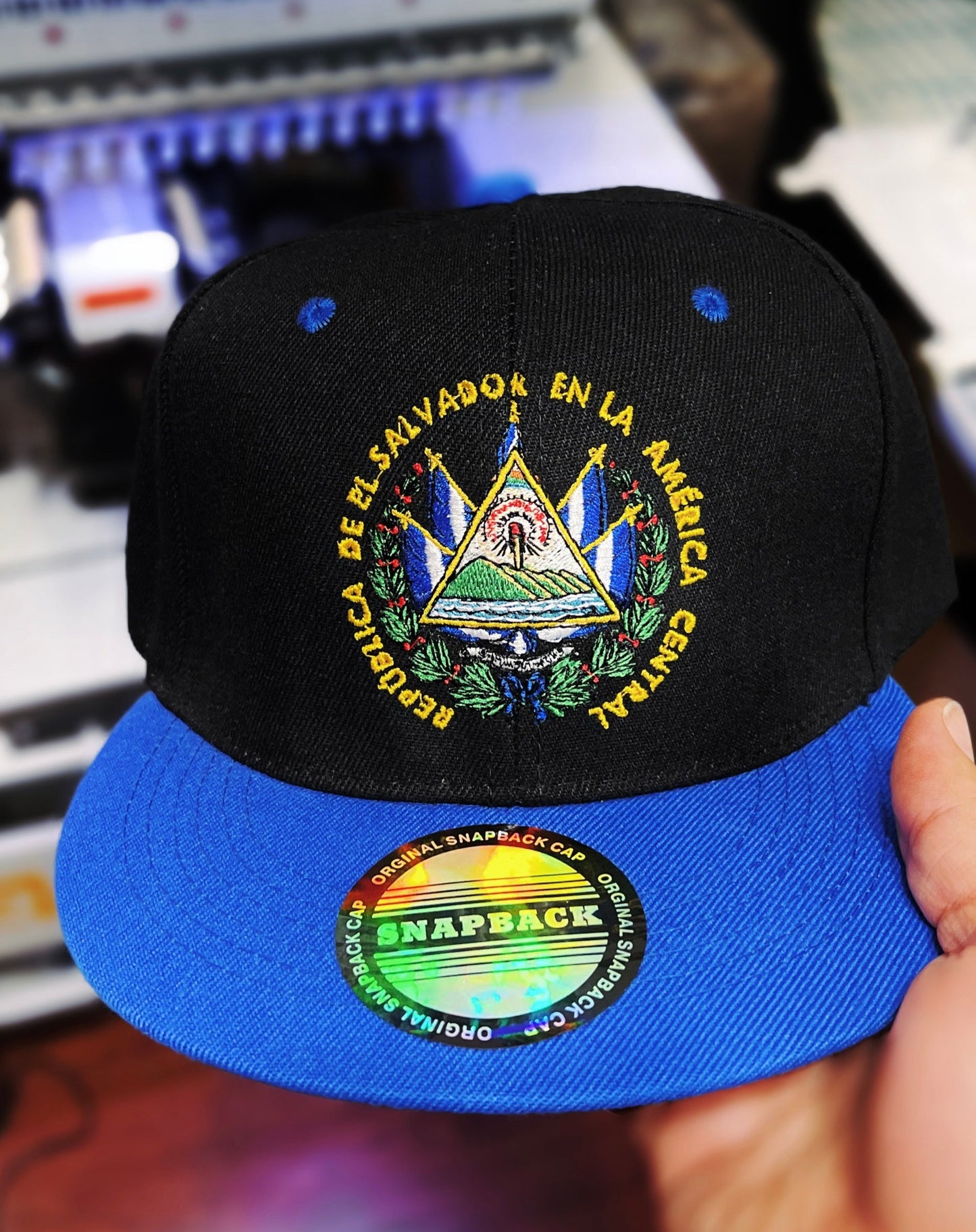 gorra de el salvador