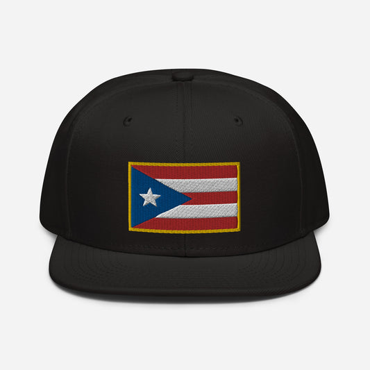 Crowned Puerto Rico — Embroidered Flag Hat