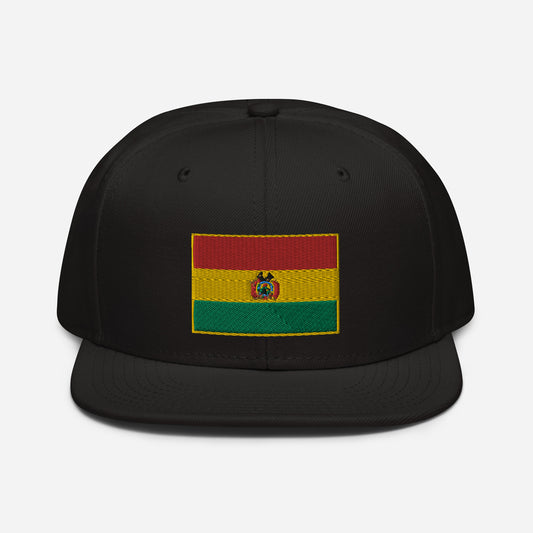 Crowned Bolivia — Embroidered Flag Hat
