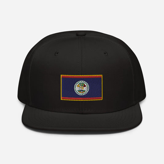 Crowned Belize — Embroidered Flag Hat
