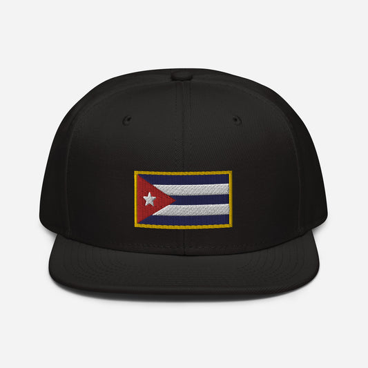 Crowned Cuba — Embroidered Flag Hat