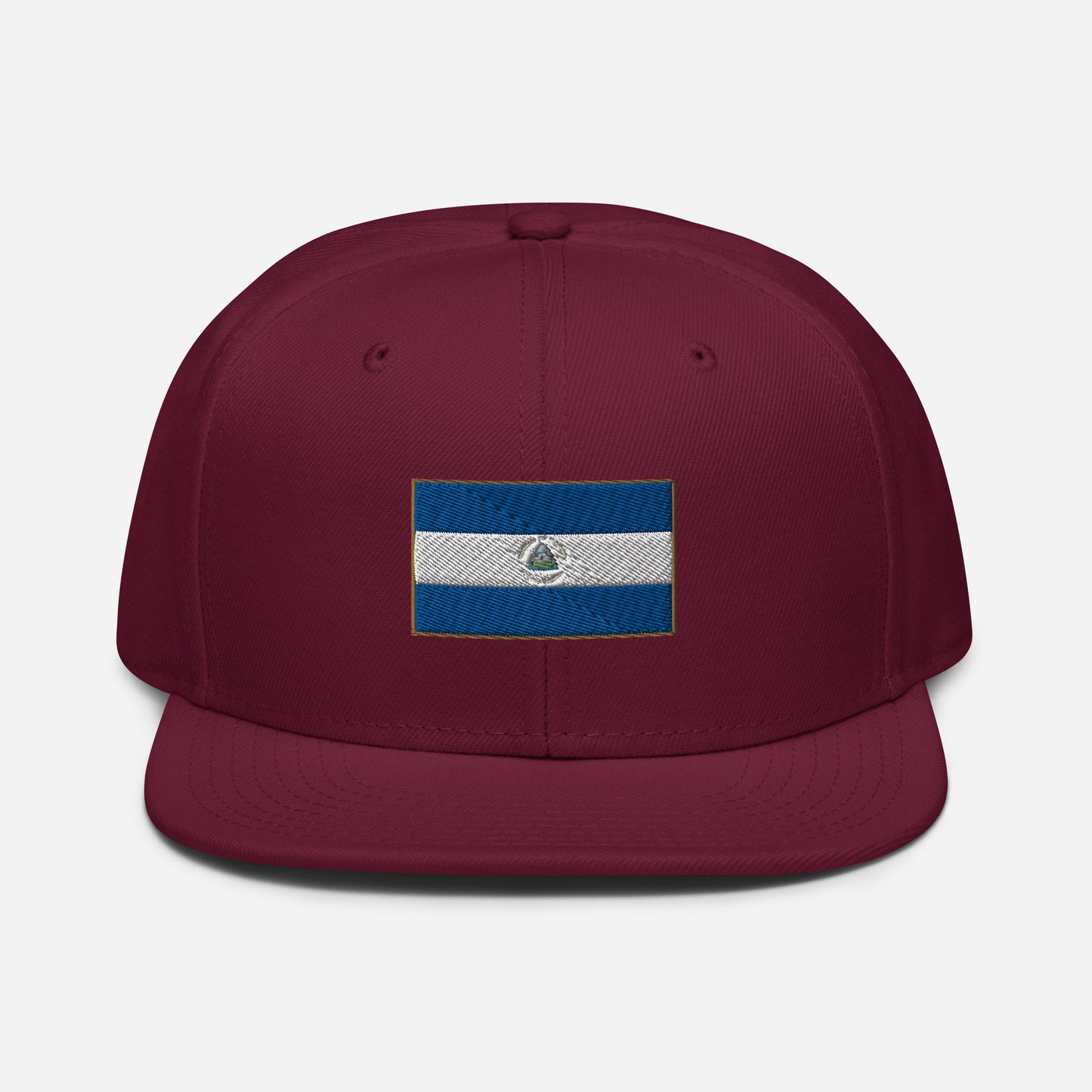 Crowned Nicaragua — Embroidered Flag Hat