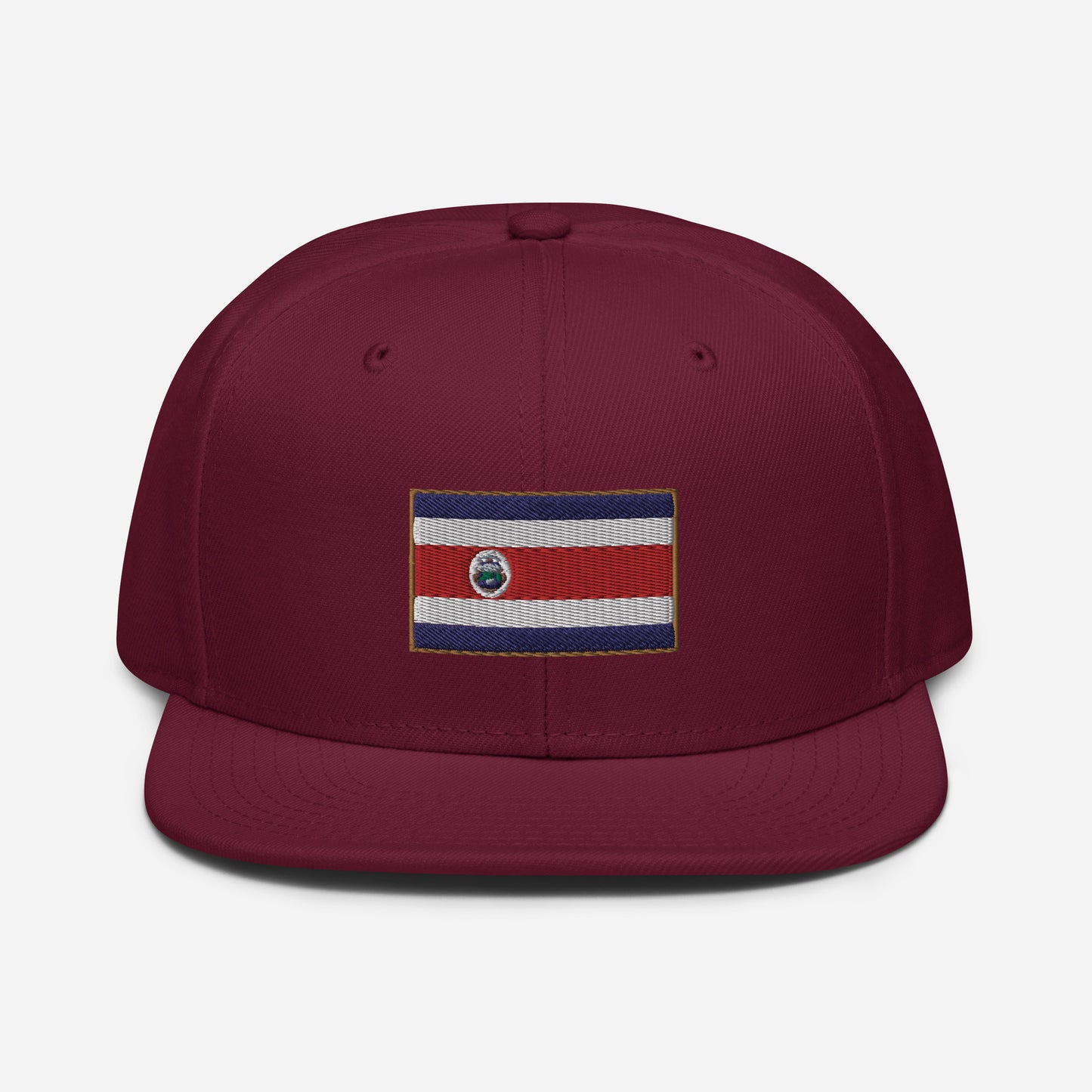 Crowned Costa Rica — Embroidered Flag Hat