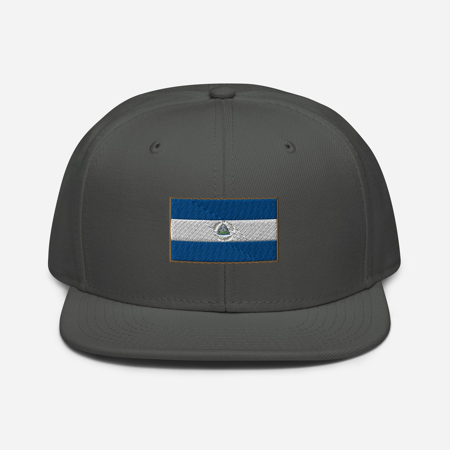 Crowned Nicaragua — Embroidered Flag Hat