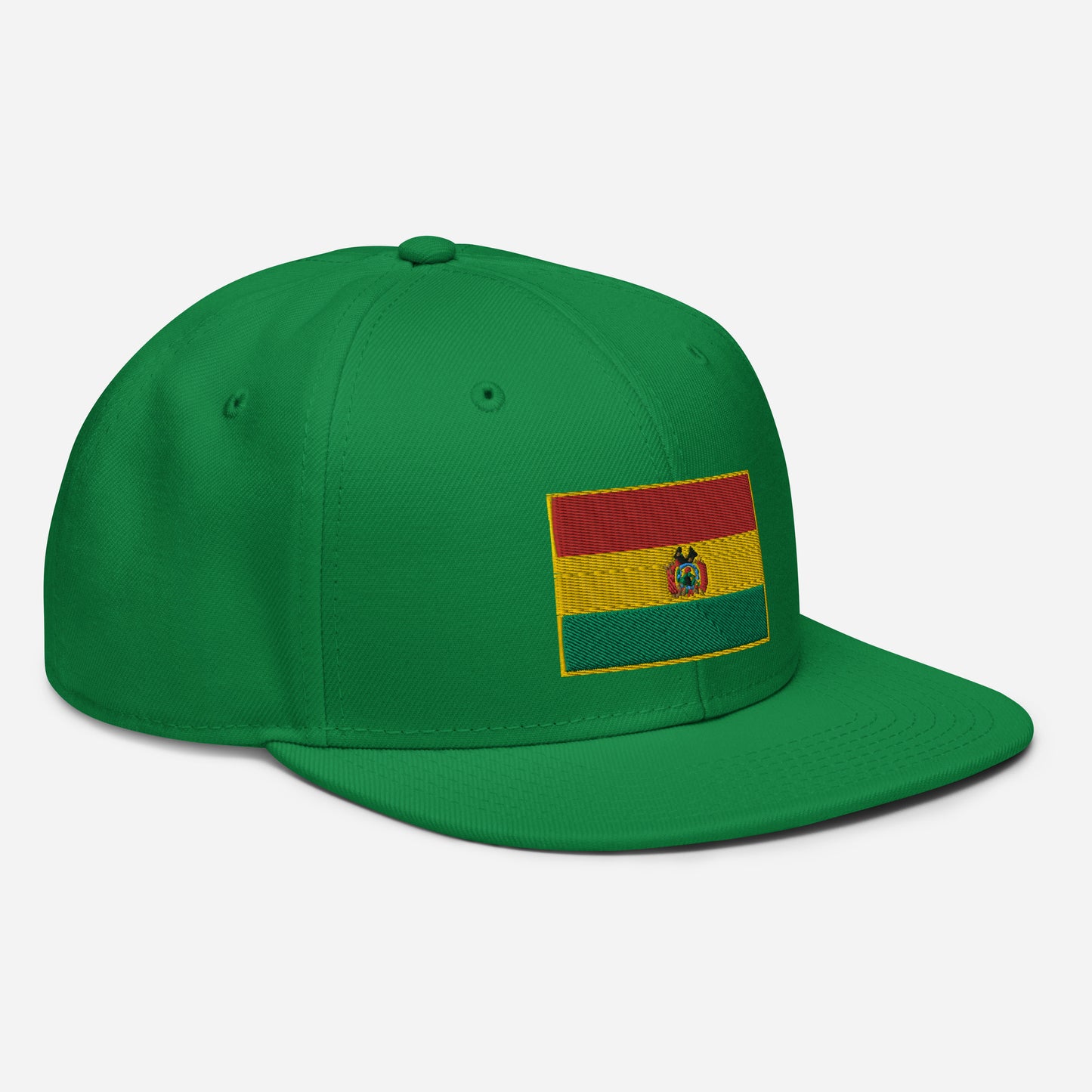 Crowned Bolivia — Embroidered Flag Hat