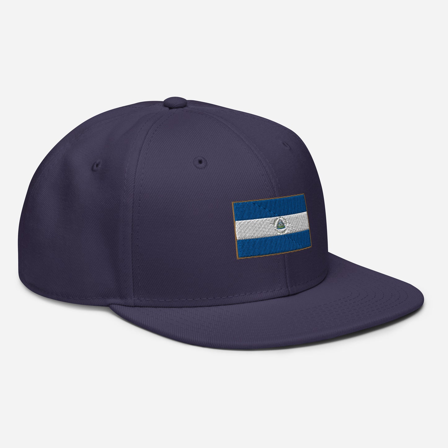 Crowned Nicaragua — Embroidered Flag Hat
