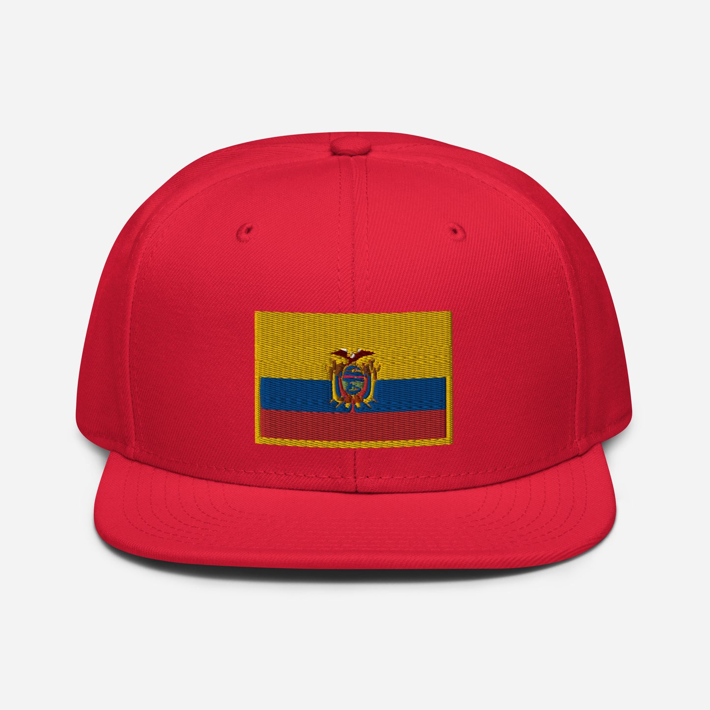 Crowned Ecuador — Embroidered Flag Hat