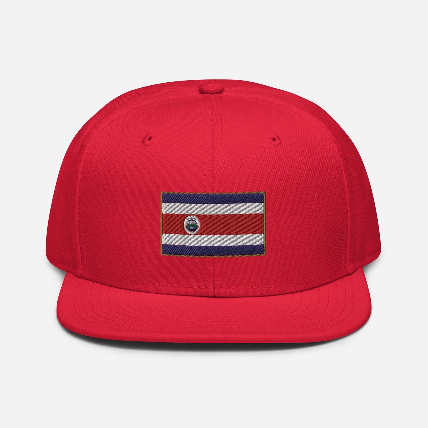 Crowned Costa Rica — Embroidered Flag Hat