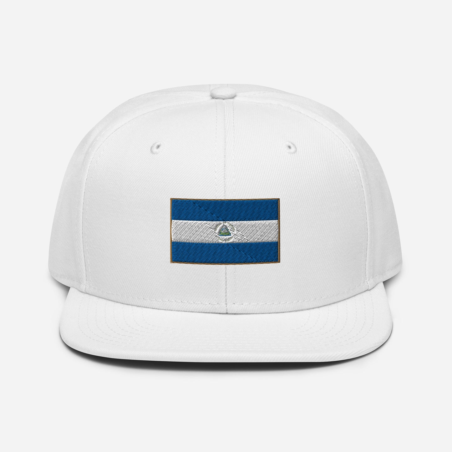 Crowned Nicaragua — Embroidered Flag Hat