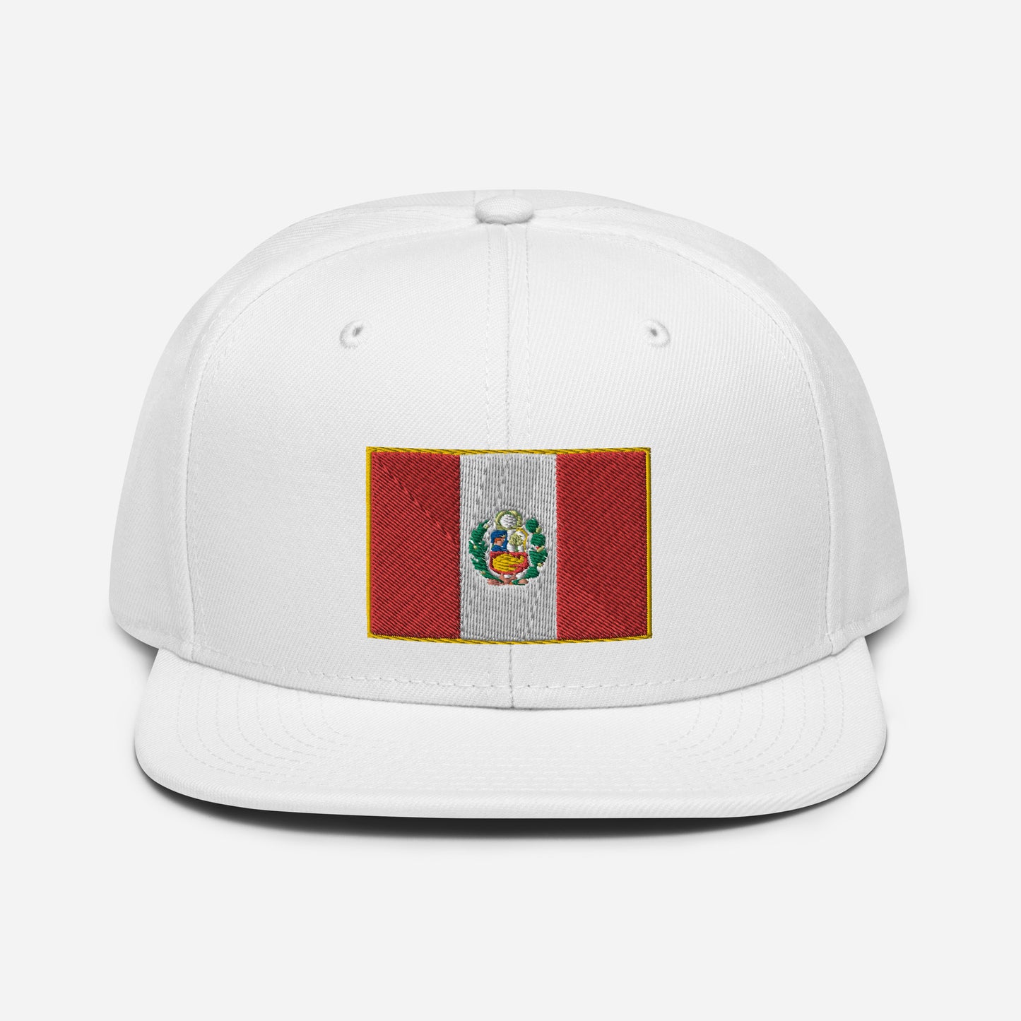 Crowned Peru — Embroidered Flag Hat