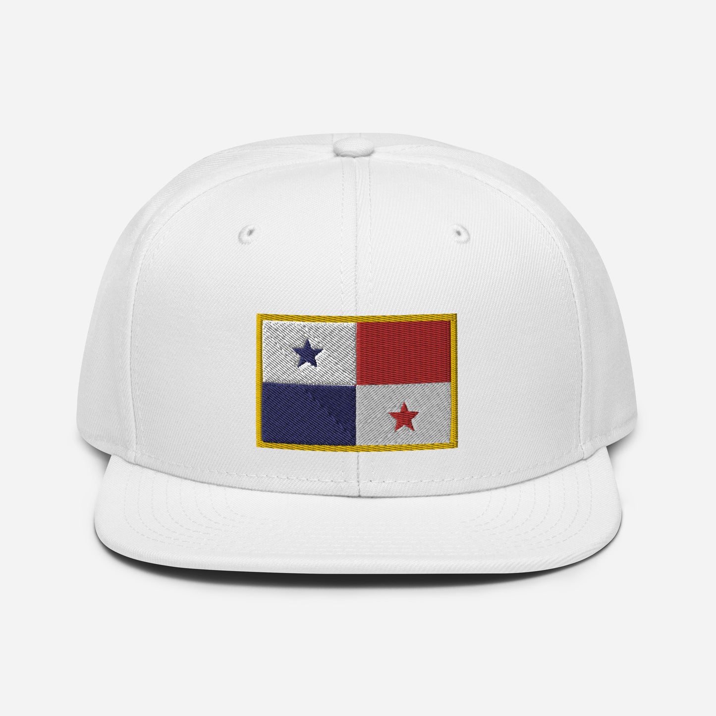 Crowned Panamá — Embroidered Flag Hat