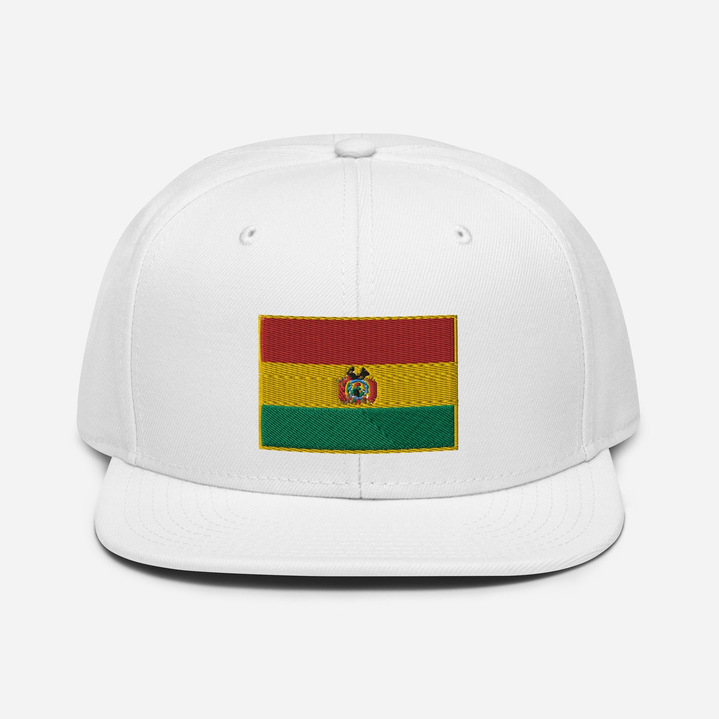 Crowned Bolivia — Embroidered Flag Hat
