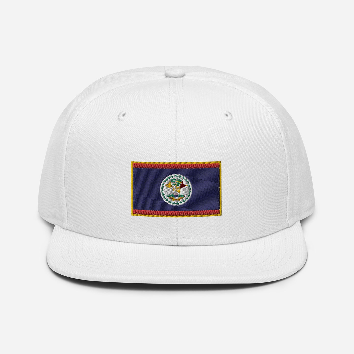 Crowned Belize — Embroidered Flag Hat