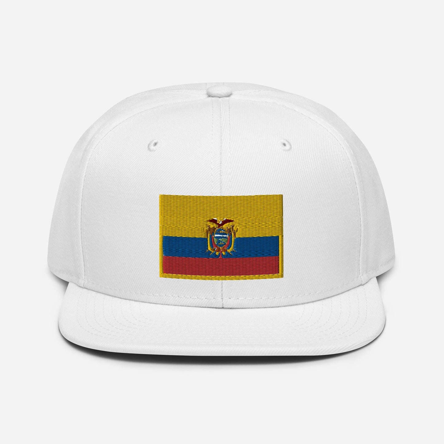Crowned Ecuador — Embroidered Flag Hat