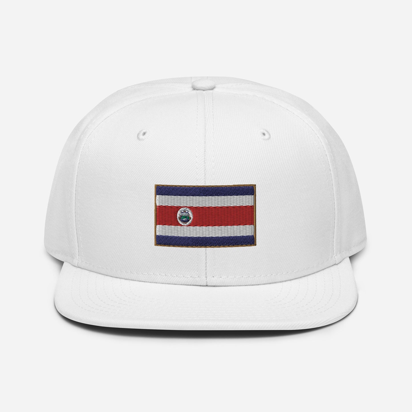Crowned Costa Rica — Embroidered Flag Hat