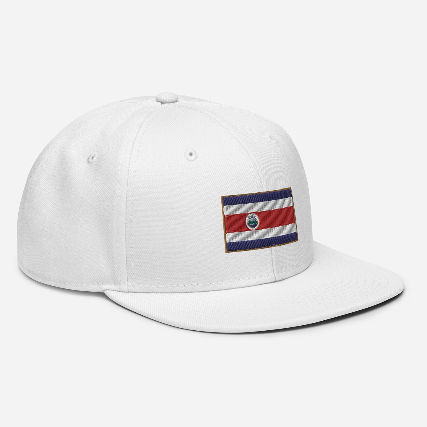 Crowned Costa Rica — Embroidered Flag Hat