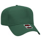 Black Crown Blank – Otto Cap 31-069 Mid Profile 5-Panel Baseball Cap (Structured Fit)
