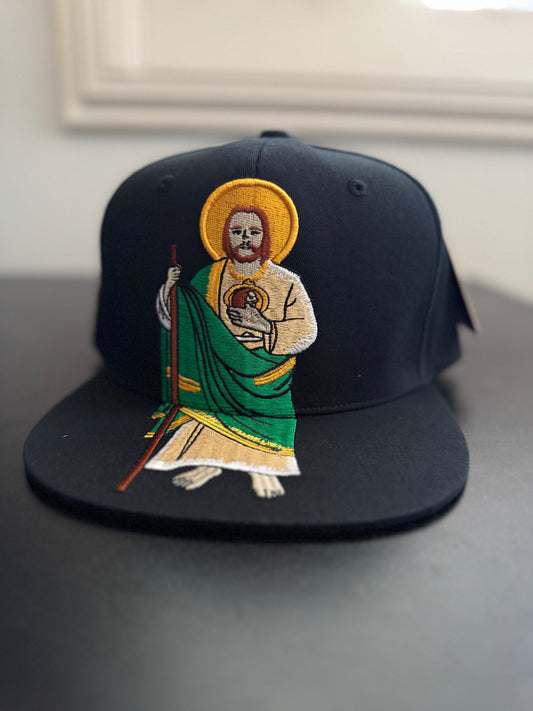San Judas Tadeo Snapback – Divine Shield Edition Walk protected. Walk blessed. Walk royal.