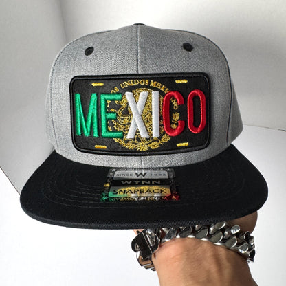 Mexico Snapback – License Plate Legacy Edition Ride for your roots. Represent with royal pride.