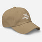 Custom Baseball Cap – High-Quality Embroidered Design, Dad hat