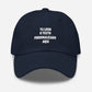 Custom Baseball Cap – High-Quality Embroidered Design, Dad hat