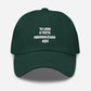 Custom Baseball Cap – High-Quality Embroidered Design, Dad hat