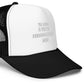 Custom Trucker Cap with Foam Front – Premium Embroidery, Customizable Trucker Cap with Your Logo, Design, or Text