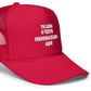 Custom Trucker Cap with Foam Front – Premium Embroidery, Customizable Trucker Cap with Your Logo, Design, or Text