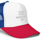 Custom Trucker Cap with Foam Front – Premium Embroidery, Customizable Trucker Cap with Your Logo, Design, or Text