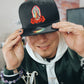 Gorra plana Bordada con Virgen De Guadalupe, Snapback hat with virgin Mary, Virgen de Guadalupe