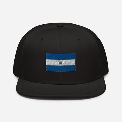 Crowned Nicaragua — Embroidered Flag Hat