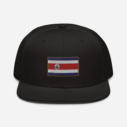 Crowned Costa Rica — Embroidered Flag Hat
