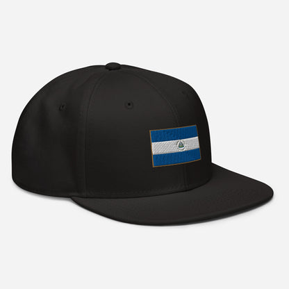 Crowned Nicaragua — Embroidered Flag Hat
