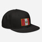 Gorra plana con Bandera de Peru, Gorra de Peru, snapback hat with Peruvian Flag