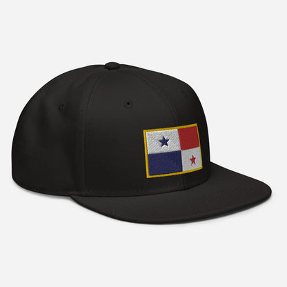 Crowned Panamá — Embroidered Flag Hat