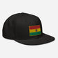 Gorra de Bolibia, Gorra Plana bordada con Bandera de Bolibia, snapback hat with bolivian flag