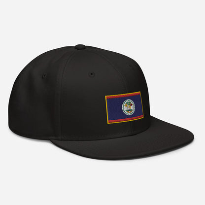Crowned Belize — Embroidered Flag Hat