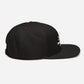 Snapback hat with with Custom Logo, Flat brim cap with your own logo, customizable hat