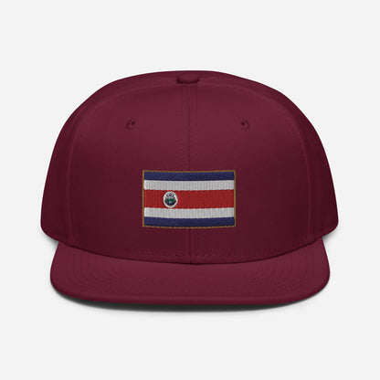 Crowned Costa Rica — Embroidered Flag Hat