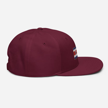 Crowned Costa Rica — Embroidered Flag Hat