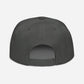 Snapback hat with with Custom Logo, Flat brim cap with your own logo, customizable hat