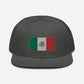 Gorra Plana de Mexico, Gorra bordada con bandera de Mexico, snapback hat with the Mexican Flag
