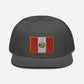 Gorra plana con Bandera de Peru, Gorra de Peru, snapback hat with Peruvian Flag