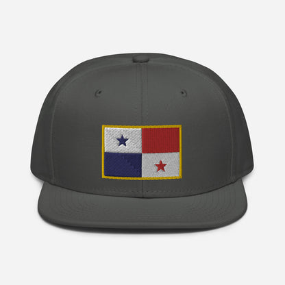 Crowned Panamá — Embroidered Flag Hat