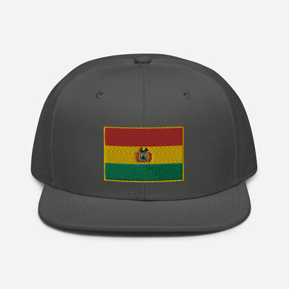 Crowned Bolivia — Embroidered Flag Hat