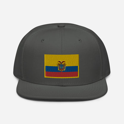 Crowned Ecuador — Embroidered Flag Hat