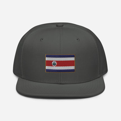 Crowned Costa Rica — Embroidered Flag Hat