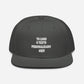 Snapback hat with with Custom Logo, Flat brim cap with your own logo, customizable hat